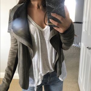 Veda waterfall lapel jacket